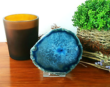 Large Agate Geode Crystal Slab