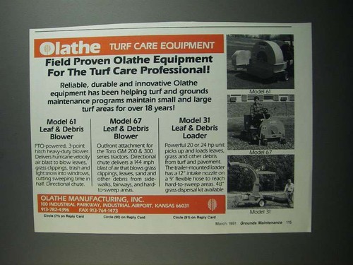 1991 olathe leaf - ad,