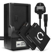2x SLB-10A Battery & LCD Smart