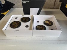 Porsche coloured Wheel Centres