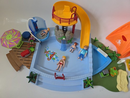 Playmobil swimming pool and - pool,