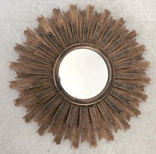 Sunburst Mirror 10" (Plastic) Vintage Style Retro
