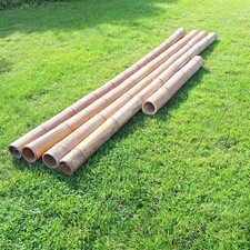 4 x 240cm Landscaping Natural Bamboo Poles
