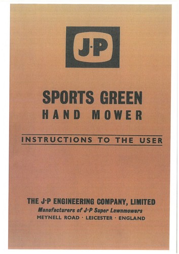 Hand mower sports - jp, green