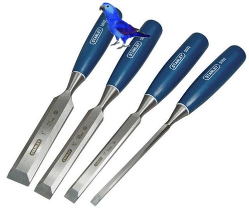 Stanley wood chisel - bevel, edge