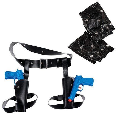 Lara croft 2pc set - croft, (holster