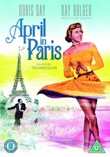 April in Paris DVD (2017) Doris Day, Butler (DIR) cert U FREE Shipping, Save £s