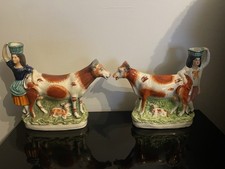 staffordshire flatback pottery