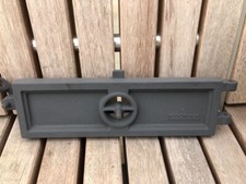 STOVAX BRUNEL 2CB ASHPAN DOOR – MATT BLACK LBR59 Full Working Order