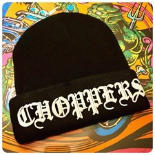 Chopper Cuff Black beanie