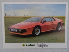 Lotus Esprit Turbo UK Technical Specification Brochure 1983