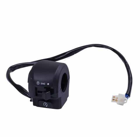 Handlebar switch assy - assy, rh