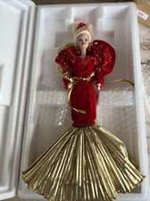 1995 Golden Anniversary Barbie / 50th / Porcelain Barbie #14479 / NRFB Mint
