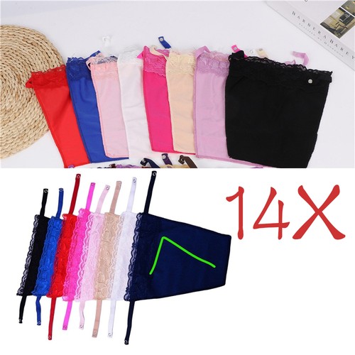 14pcs women lace cami clip - 14pcs,