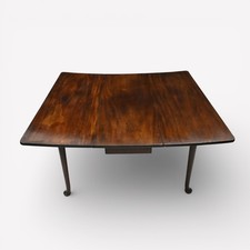 Early victorian mahogany drop - early,