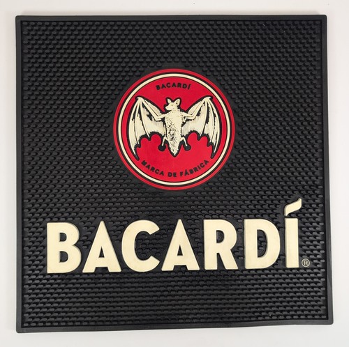 Bacardi rum rubber bar spill - bacardi,