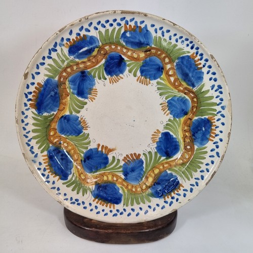 Antique 19thc spanish charger - spanish,