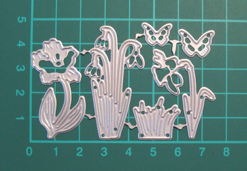 Little flowers metal - metal, cutting