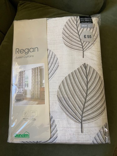 Dunelm regan pebble eyelet - regan,