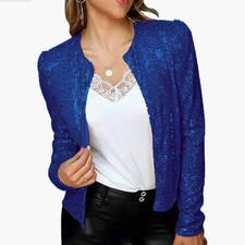 Ladies Coats Sparkly Sequins
