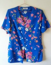 Vintage 90s Blouse  40s Style