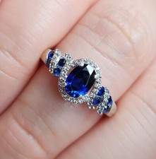 Sterling 925 Silver Simulated