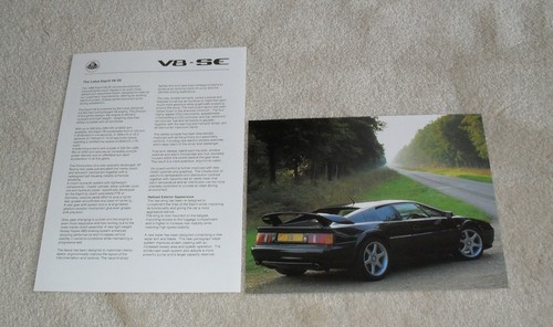 Lotus esprit press - lotus, se