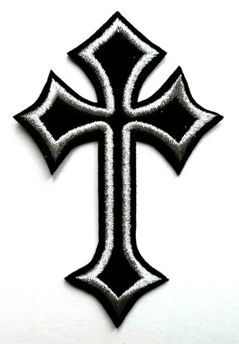 Black cross silver - black,