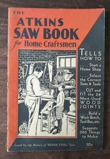 1931 Atkins Saw Book