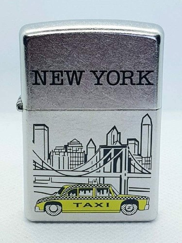 Zippo new york skyline yellow - zippo,