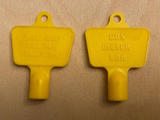 Gas Meter Box Keys – Yellow x 2