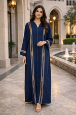 Women Abaya Saudi Long Dress