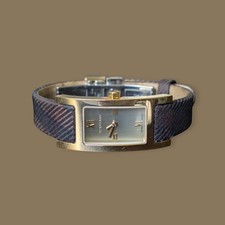 Burberry Ladies Tank Watch Swiss Made Quartz Working With New Battery