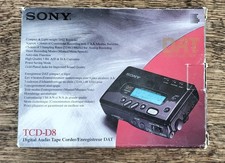 Digital Audio Tape (DAT) recorder Sony TCD-D8 with microphone and cleaning tape