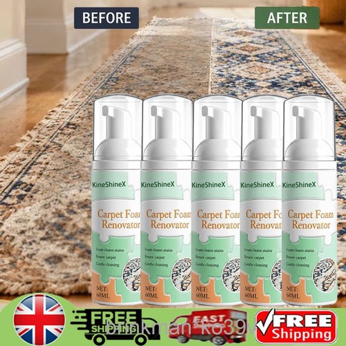 Waterless carpet foam - waterless,