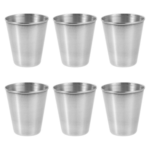 Pcs drinking cups metal mugs - drinking,