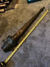 Huge admiralty pattern Royal Navy ww2 bronze fire hose nozzle Southampton