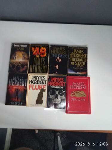 James herbert paperback book - herbert,