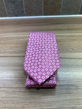 Profuomo Men's Silk Tie Pink