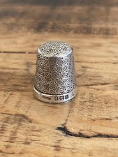 Sterling silver thimble - sterling,