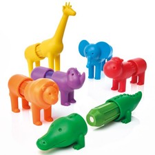 SmartMax - My First Safari Animals, Magnetic Discovery Play Set, 18 pieces, 1-5 