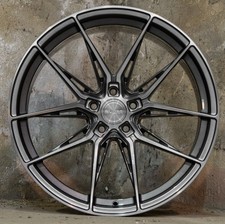 20" AUDI A4 S4 RS4 B6 B7 B8 B9 Riviera RF107 Carbon Grigio Grey 8.5j Alloys X4