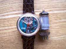 Accutron 214 10ct Gold plated 1966  M6 USA SPACEVIEW Tuning Fork rebuilt Great!