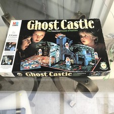 Vintage MB Games Ghost Castle Board Game