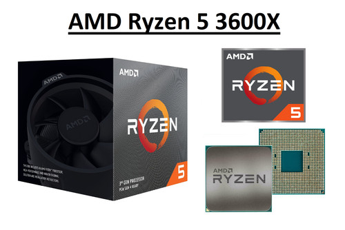 Amd ryzen 3600x hexa core - amd,