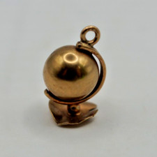 Tested 9ct GOLD Globe CHARM