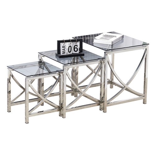 3pcs nesting table - sets, square