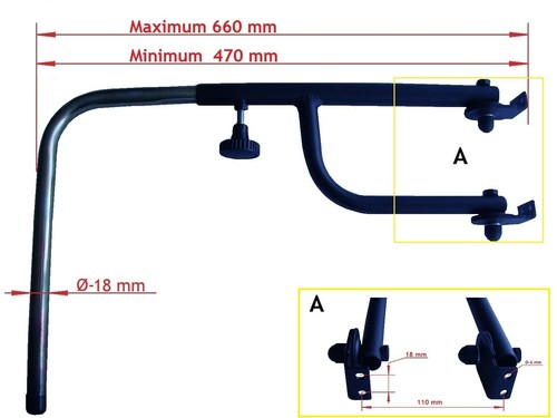 Mirror holder motorhomes - holder,