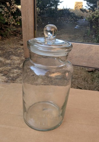 Large vintage heavy glass - large,
