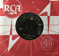 Libby Morris - One Of Those Songs / Phoenix Love Theme - RCA 1499 - 1965 - EX